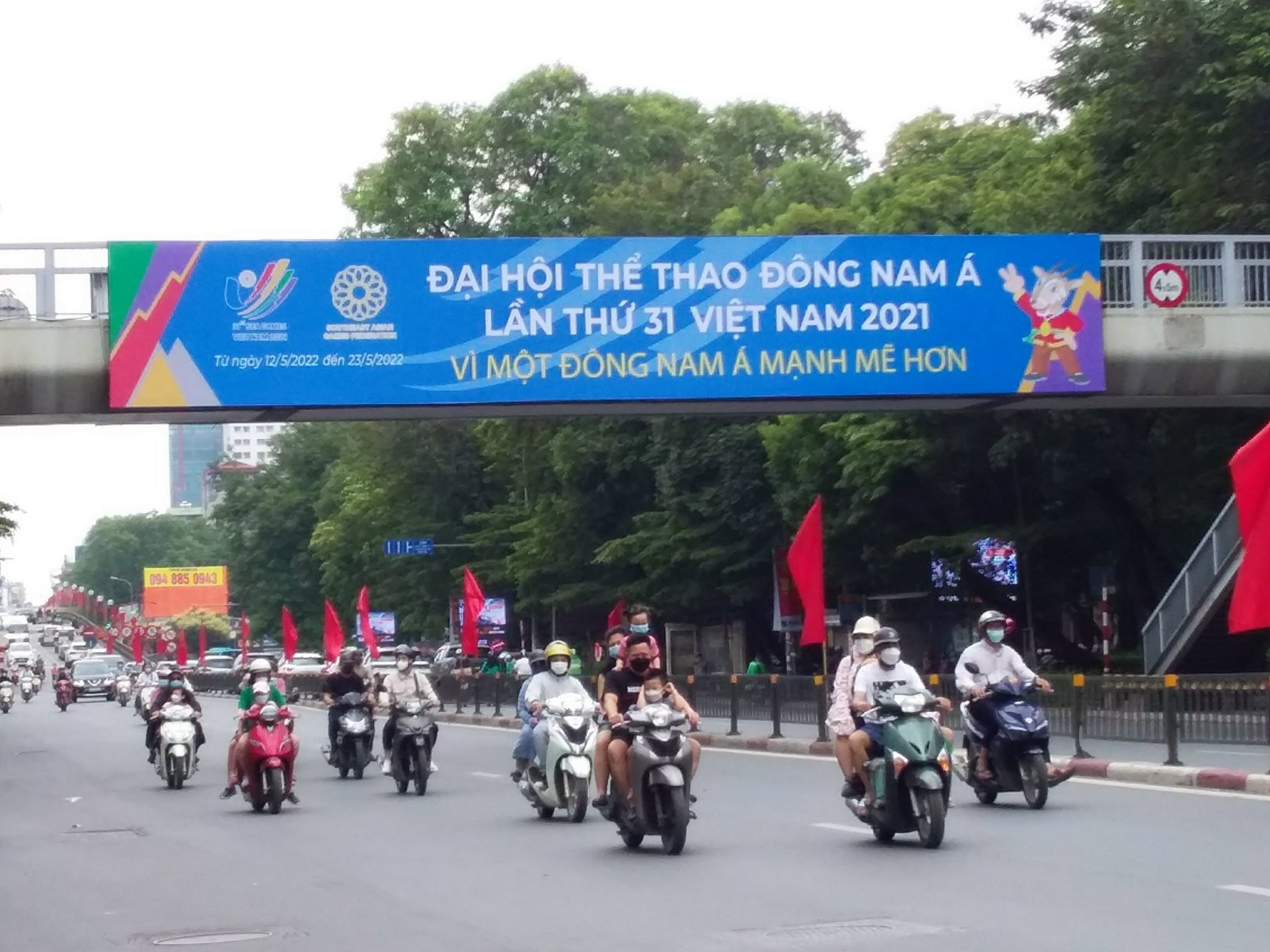 Hà Nội chào đón SEA Games 31